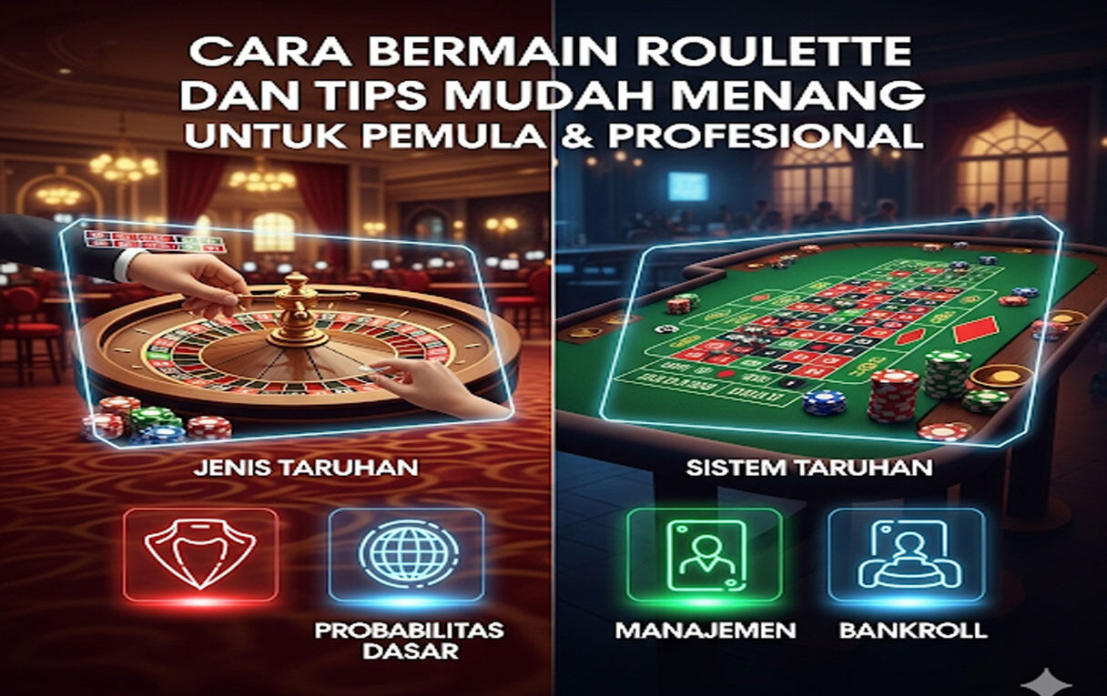 Cara Bermain Roulette dan Tips Mudah Menang untuk Pemula & Profesional